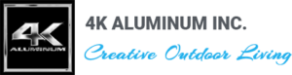 4K Aluminum logo